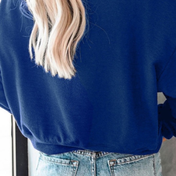 - NEW Crewneck Sweatshirt Graphic Print Cozy - Picture 6 of 7